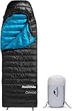 Naturehike Schlafsack, Leichter Tragbarer Daunenschlafsack für Erwachsene, Kompakt...