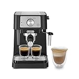 De'Longhi Stilosa EC 260.BK – traditionelle Siebträgermaschine inkl. Tamper,...