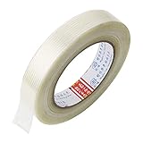 GTIWUNG 1 Stück Filament Verstärktes, 20mm x 50m Filament-Klebeband Glasfaserverstärkt...