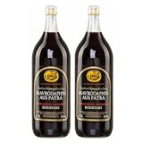 Kourtaki Mavrodaphne rot 2x 2,0l Flasche | Dessertwein aus Griechenland | Patras | +20ml...