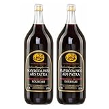 Kourtaki Mavrodaphne rot 2x 2,0l Flasche | Dessertwein aus Griechenland | Patras | +20ml...