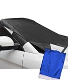 Auto-Windschutzscheibenabdeckung, wendbar, für alle Jahreszeiten, für Winter und Sommer,...