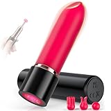 Mini Vibrator Vibratorensets für frauen Mit Vier Silikonköpfe-Sex Toys Lipstick...