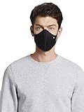 TOM TAILOR Herren Stoffmaske wiederverwendbar 1024686, 29999 - Black, ONESIZE
