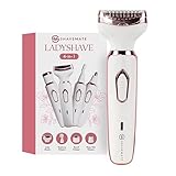 MM Brands Lady Shaver 4-in-1, Damenrasierer Elektrisch mit 4 Zubehörteilen...