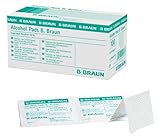 Alcohol Pads B.Braun - Alkoholtupfer zur Reinigung mit Isopropanol, (2 x 100...