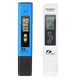 pancellent PH Messgerät, PH TDS EC und Temperatur 4 in 1 Set, Wasserqualität Tester(ATC)...