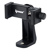 Ipow Universal Handy Stativ Adapter Smartphone Halterung Kompatible mit Stativ Tripod...