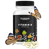 Vitamin B Komplex Hochdosiert mit Folsäure Biotin & B12 b10 b1 b2 b3 b5 b6. 120...