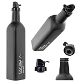 KADAX Glasflasche für Olivenöl, 500 ml, Ölflasche zum Befüllen, Ölkaraffe...