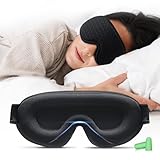 Aosun 3D Schlafmaske für Seitenschläfer, 2025 Augenmaske für Frauen & Herren, 100%...