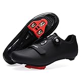 ARTVEP ahrradschuhe Herren Damen Rennradschuhe MTB Radschuhe Kompatibel mit Look SPD...