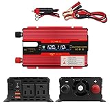 Modifizierter Sinus-Wechselrichter 12 V/24 V auf 110 V/220 V Auto-Wechselrichter mit...
