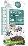 Bio Palmenerde 20 L - Blumenerde Zimmerpflanzen Erde aus 45% weniger Torf - Erde...