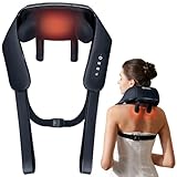 Nackenmassagegerät mit Wärme, Shiatsu Massagegerät mit 4D-Massage von Tiefem Gewebe,...