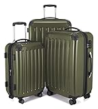 HAUPTSTADTKOFFER - ALEX - 3er Trolley-Set Rollkoffer Reisekoffer, (S, M und L) Koffer-Set,...