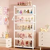 AXFSHJD Vitrine mit Acryltüren für Sammlerfiguren, durchsichtige Vitrine, Eckvitrine,...