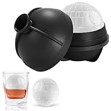Eiswürfelform Star Wars Todesstern Ball Eiswürfelform 7 cm Runde Silikon Eiskugelform...