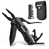 Geschenke für männer, BIBURY 5 in 1 Multifunktionsmesser, Weihnachtsgeschenke Faltbares...
