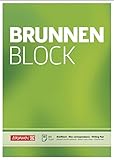 Brunnen 1052726 Briefblock / Schreibblock / Der Brunnen Block (A4, blanko, 50 Blatt, 70...