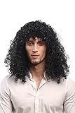WIG ME UP - 70474-P103 Perücke Damen Herren Fasching Karneval Lange Locken...