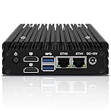 Fanless Firewall Mini PC, 12th Generation Micro PC Alder Lake-N Mini Computers, 8GB DDR5...