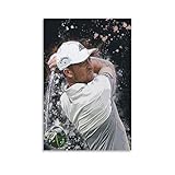Monyanjm Xander Schauffele Golfer Sports Art (2) Leinwanddruck, Poster für Zuhause,...