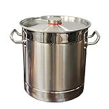 Kochtopf, Suppentopf Gastronomie/Haushalt Verdickter 304 Edelstahl Großer...