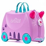 Trunki Handgepäck Und Kinderkoffer zum Draufsitzen | Kinder Risen Geschenk für Mädchen...