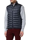 Tommy Hilfiger Herren Steppweste Core Packable Recycled Vest, Blau (Desert Sky), XL