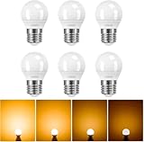 Linkind Dimmbare E27 LED Golf P45/G45 Lampe 4.2W, Ersetzt 40 Watt, 2700K...