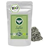 Azafran BIO Salbei - Salbeiblätter gerebelt lose Kräuter oder Tee 250g