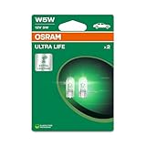 OSRAM ULTRA LIFE, W5W, Doppelblister, 2 Lampen, white