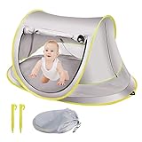 Baby Strandmuschel Strandzelt, Pop-up Baby Strand Zelt, Tragbar Extra Light Strandzelt,...