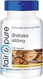 Fair & Pure® - Shiitake 650mg (Lentinula edodes) - vegan - natürlich - ohne...