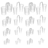 Neodtx Schnarchstopper Anti Schnarch 16pcs Soft Nasenklammer Nasenclip...