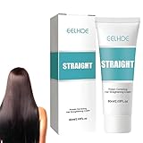 Glättungscreme Für Lockiges Haar, Ivila Silk Gloss Haarglättungscreme, Protein...