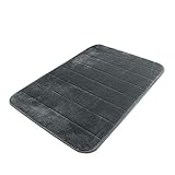 rutschfeste badematte, Badematte Soft Foam, Badezimmerteppich Rot 40*60cm, Fussmatte...