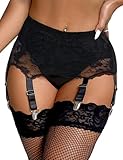 ohyeahlady Sexy Strapsgürtel Damen Spitze Breit Große Größen Strapsen Dessous Set...