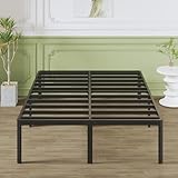 Lutown-Teen Metallbett 180x200 cm mit Rundes Beine, Höhe 46cm Ehebett...