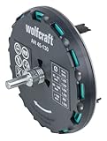 wolfcraft Lochsäge 5978000 – Verstellbarer Universal-Kreisschneider für den...