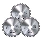 GIONAR 115 mm Hartmetall-Sägeblatt, 11,4 cm Winkelschleifer Kreissägeblatt, 40 Zähne...