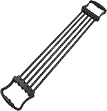 Verstellbarer Chest Expander, 5 Abnehmbar Brust Expander Widerstandsband, Muscle...