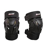 Huike Knieprotektoren Knieschützer Fixierbare Kniebandage Knieschoner, Motorrad...