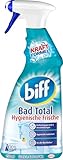 Biff Bad Total Hygienische Frische Badreiniger (750 ml), Bad Reiniger gegen Kalk &...