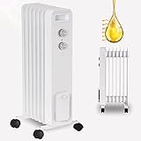 STAHLMANN Ölradiator ZR201 1500 Watt – Elektroheizung Energiesparend bis 30 qm Fläche...