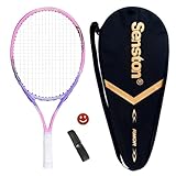 Senston Tennisschläger 23 One-Piece-Design Tennis Schläger Set mit...