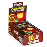 THERMOPAD Körperwärmer – DAS ORIGINAL: 10x Wärmepflaster für den Rücken I 12...
