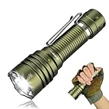 Wurkkos TS23 Led Taschenlampe Aufladbar, 5000 Lumen Extrem Hell Taktische Taschenlampen,...