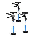 Zargenspanner 3er Set für Türrahmen stufenlos 51-115cm mit 30kg Tragkraft neigbare...